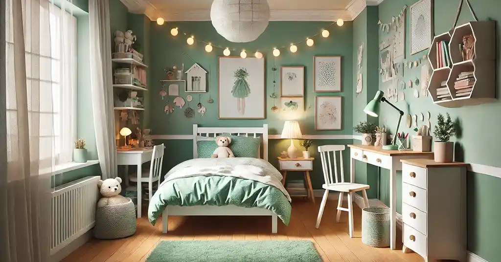 15 Idea Warna Cat Bilik Tidur Perempuan Terkini 2024 16 Mint Green