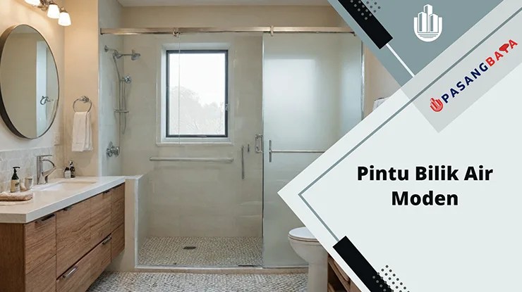 Senarai Harga dan Jenis Pintu Bilik Air Moden 2024 1 Pintu Bilik Air Moden