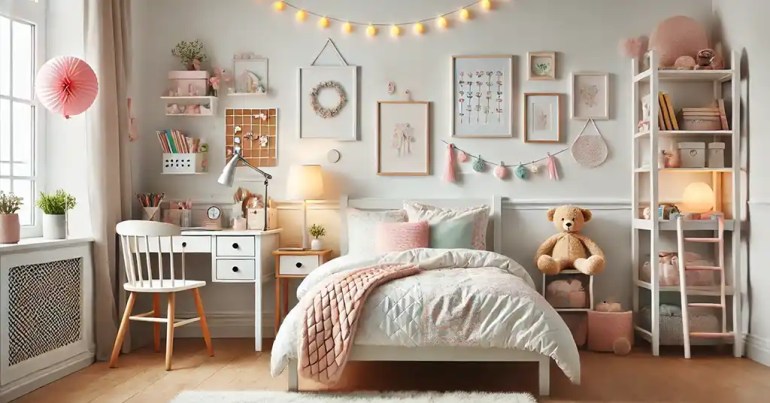 15 Idea Warna Cat Bilik Tidur Perempuan Terkini 2024 8 Putih