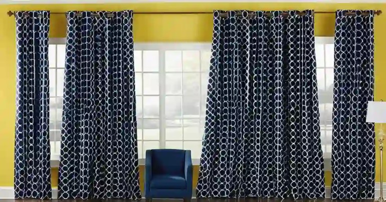 5 Warna Langsir Untuk Dinding Kuning Teratas Pada 2024 24 Warna Biru Laut 3