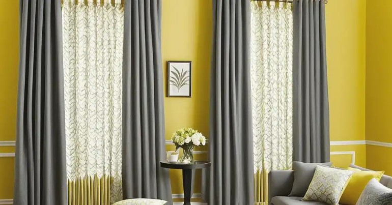 5 Warna Langsir Untuk Dinding Kuning Teratas Pada 2024 13 Warna Kelabu 4