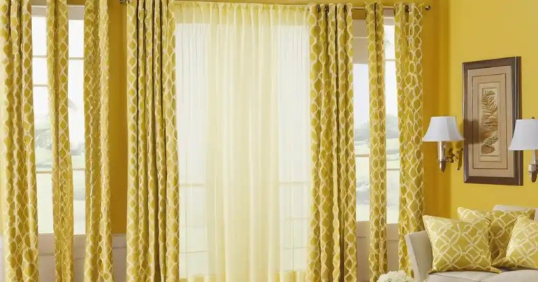 5 Warna Langsir Untuk Dinding Kuning Teratas Pada 2024 3 Warna Krim 4