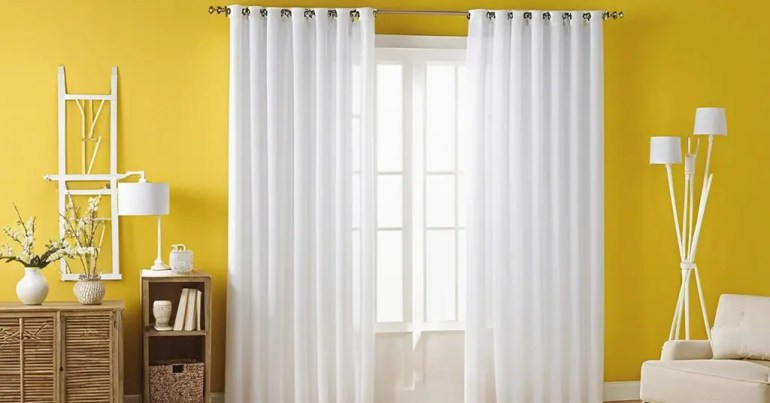 5 Warna Langsir Untuk Dinding Kuning Teratas Pada 2024 11 Warna Putih 1