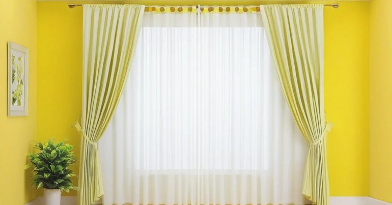 5 Warna Langsir Untuk Dinding Kuning Teratas Pada 2024 8 Warna Putih 4