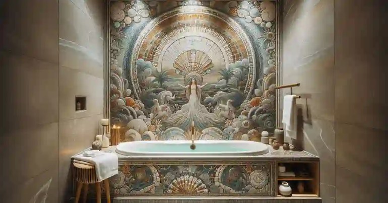 Aksen Dinding Pancuran 2