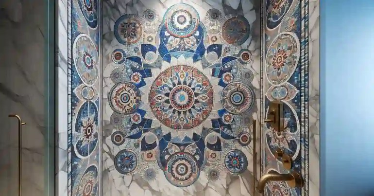 Aksen Dinding Pancuran 3