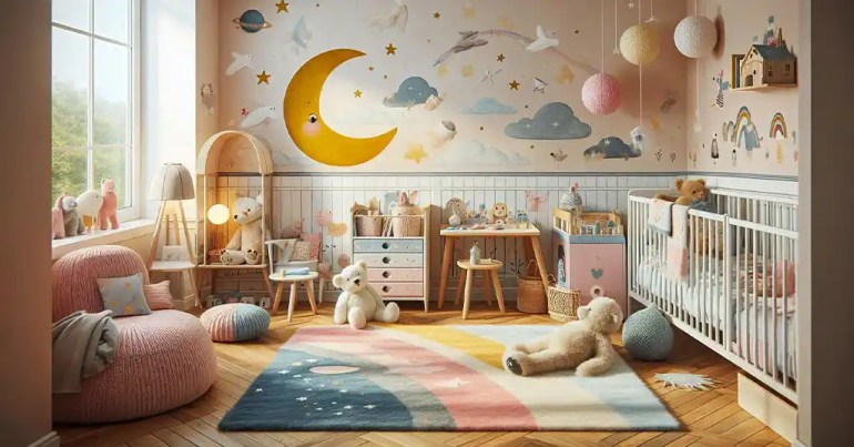 30 Warna Cat Rumah yang Cantik Terkini 2024 20 Bilik Kanak Kanak 2