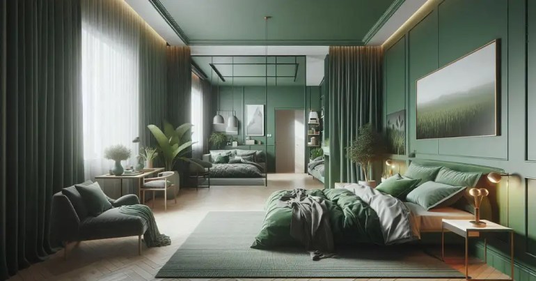 30 Warna Cat Rumah yang Cantik Terkini 2024 8 Bilik Tidur 2