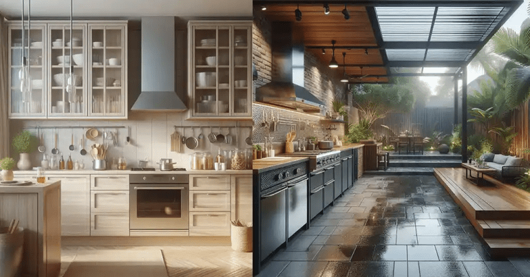 20 Idea Dapur Basah Belakang Rumah yang Simple 2024 2 Dapur Basah vs Dapur Kering Apa Bezanya