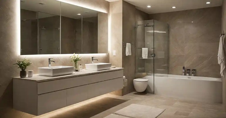 25 Design Bilik Mandi dan Tandas 2024 24 Glamor 1