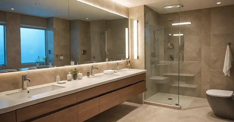 25 Design Bilik Mandi dan Tandas 2024 26 Glamor 3