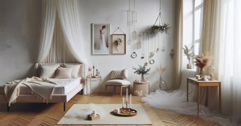 50 Deko Bilik Pengantin Simple Tetapi Elegan 2024 3 Inspirasi Deko Bilik Pengantin Simple Konsep Minimalis