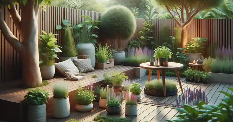 25 Landskap Taman Mini Simple di Rumah 2024 10 Kebun Herba Mini 3