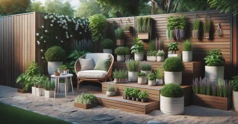 25 Landskap Taman Mini Simple di Rumah 2024 11 Kebun Herba Mini 4