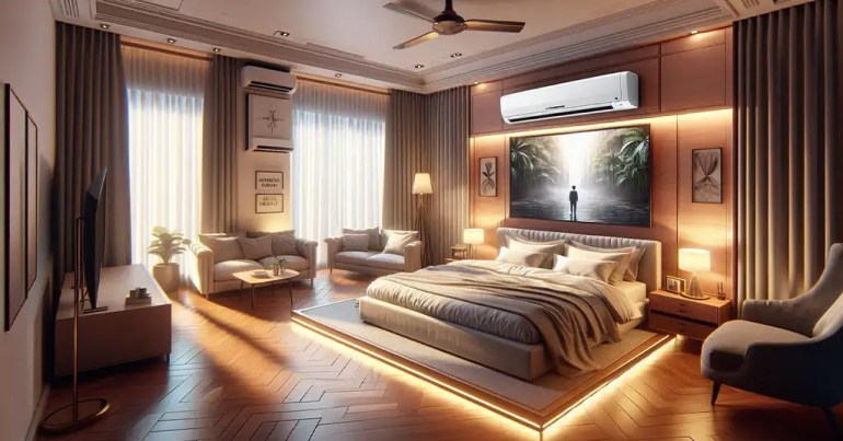 Kedudukan Aircond Dalam Bilik Tidur yang Ideal