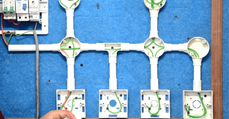 Komponen Utama Dalam Pemasangan Suis Lampu