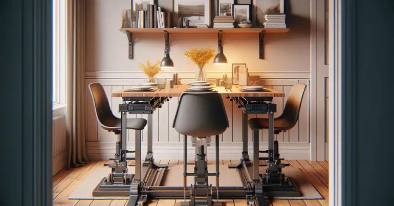 30 Idea Set Meja Makan 6 Kerusi Minimalis 2024 26 Meja Makan Boleh Laras 4