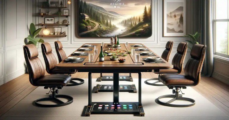 30 Idea Set Meja Makan 6 Kerusi Minimalis 2024 27 Meja Makan Boleh Laras 5