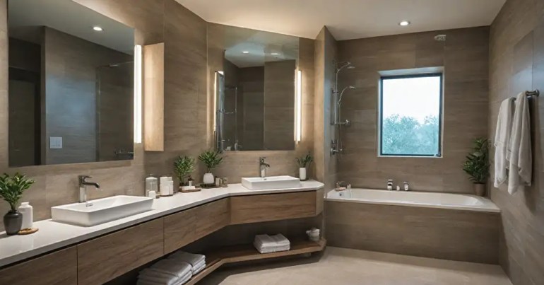 25 Design Bilik Mandi dan Tandas 2024 47 Modern 4