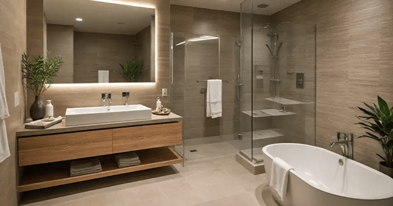 25 Design Bilik Mandi dan Tandas 2024 50 Natural 2