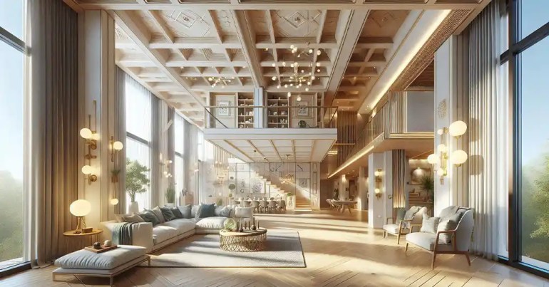 25 Pelan Rumah 4 Bilik Memanjang Simple 2024 3 Reka Bentuk Dalaman