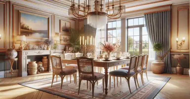 30 Warna Cat Rumah yang Cantik Terkini 2024 17 Ruang Makan 2