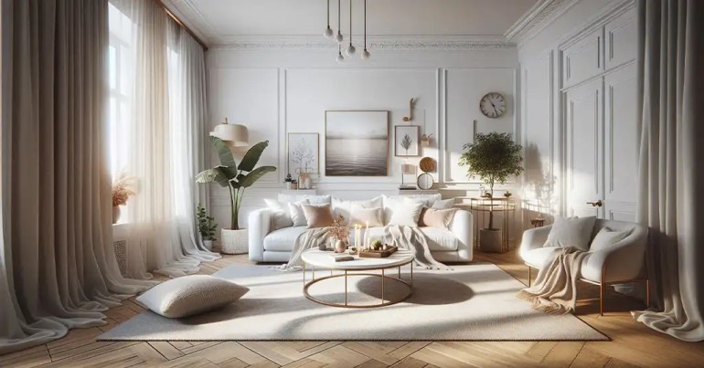 30 Warna Cat Rumah yang Cantik Terkini 2024 5 Ruang Tamu 2