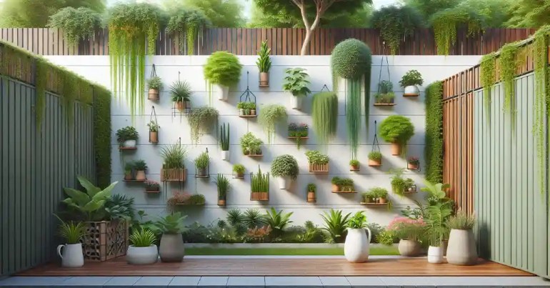 25 Landskap Taman Mini Simple di Rumah 2024 4 Taman Vertikal 1