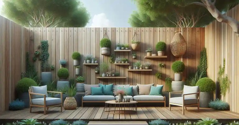 25 Landskap Taman Mini Simple di Rumah 2024 7 Taman Vertikal 4