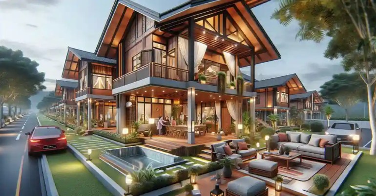 15 Design Rumah Kampung Moden Simple di Malaysia 2024 13 Teknologi Terkini 2