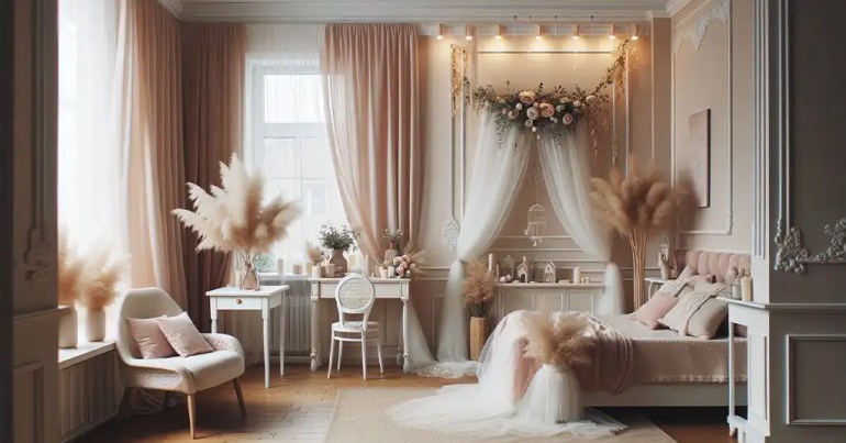 50 Deko Bilik Pengantin Simple Tetapi Elegan 2024 5 Warna Pastel