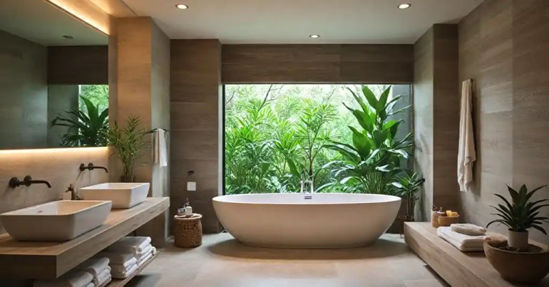 25 Design Bilik Mandi dan Tandas 2024 33 Zen 5