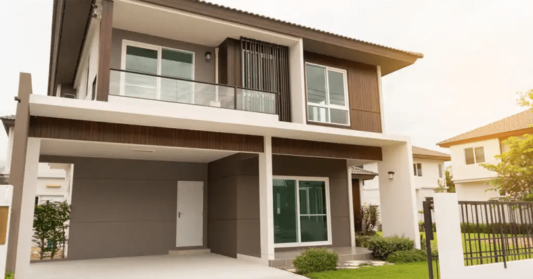 Inspirasi Warna Cat Luar Rumah yang Sejuk