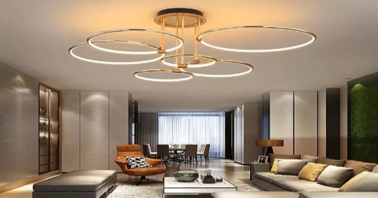 45 Contoh Lampu Siling Ruang Tamu Terkini di Malaysia 3 Jenis Jenis Lampu Siling untuk Ruang Tamu