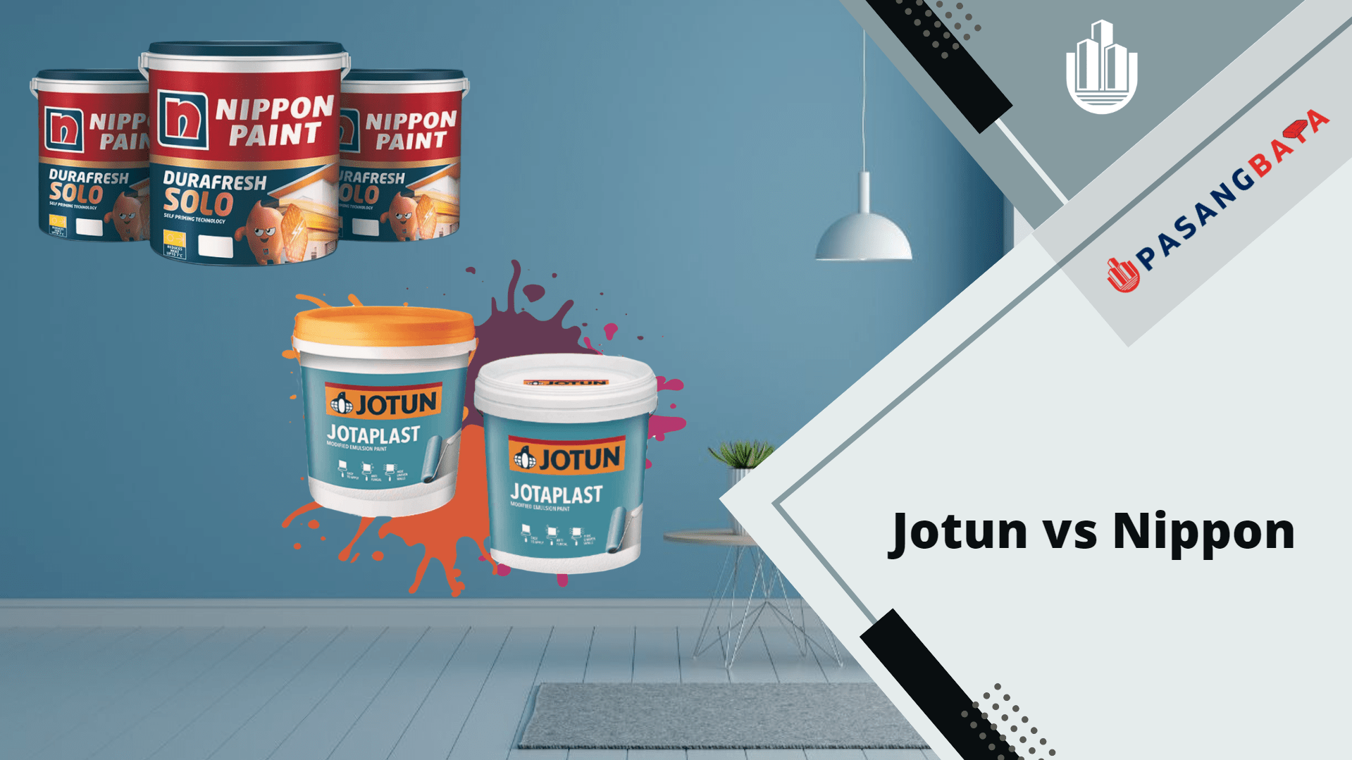 Jotun vs Nippon, Ketahanan, Warna dan Kos