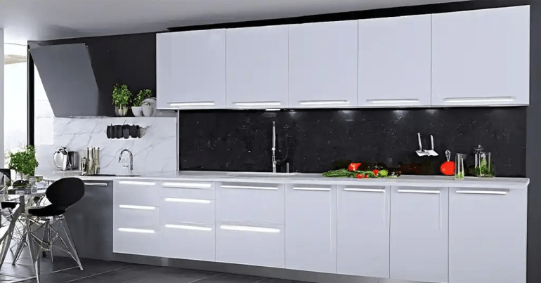 Kabinet Dapur Akrilik