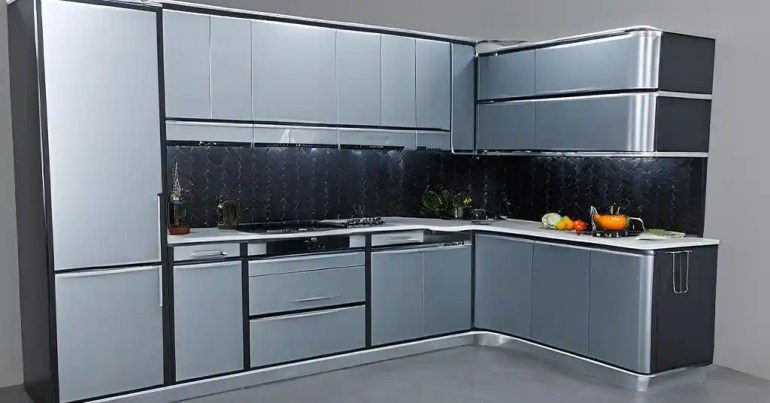 Kabinet Dapur Aluminium