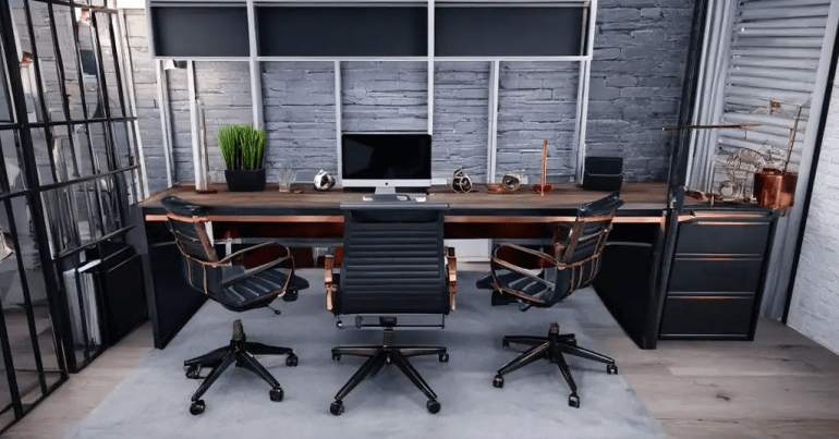 Penggunaan Aksen Logam