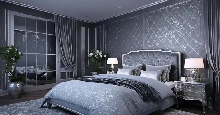Warna Bilik Tidur yang Romantik Perak