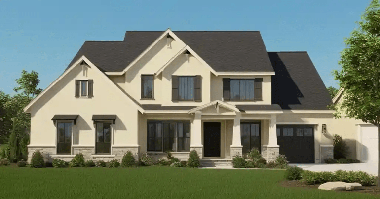 Warna Cat Luar Rumah yang Sejuk Krim