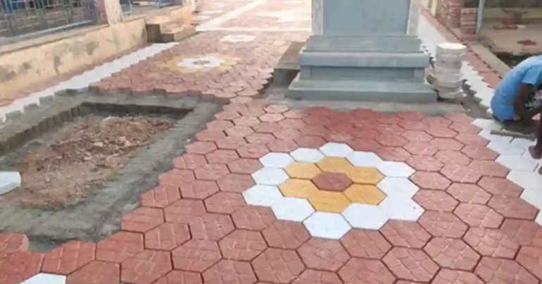 Kos Pasang Paving Block Per Meter di Malaysia 2024 4 Paving Block Hexagon